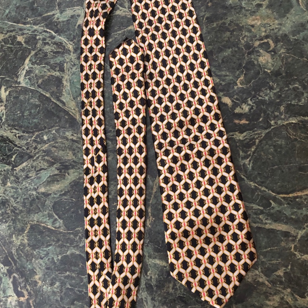 ZILLI Beautiful 100%silk Multicolor Mens Tie, Mint